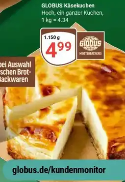 Globus GLOBUS Käsekuchen Angebot