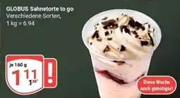Globus GLOBUS Sahnetorte to go Angebot