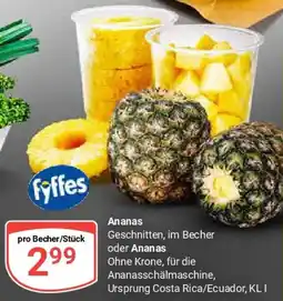 Globus Fyffes Ananas Angebot