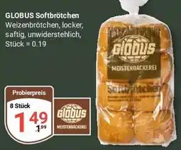 Globus GLOBUS Softbrötchen Angebot