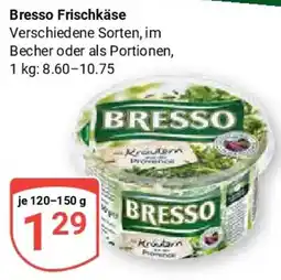 Globus Bresso Frischkäse Angebot