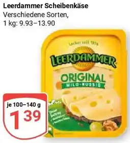 Globus Leerdammer Scheibenkäse Angebot