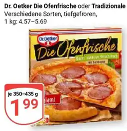 Globus Dr. Oetker Die Ofenfrische oder Tradizionale Angebot