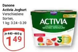 Globus Danone Activia Joghurt Angebot