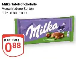 Globus Milka Tafelschokolade Angebot