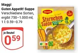 Globus Maggi Guten Appetit! Suppe Angebot