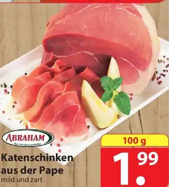 Famila Nord Ost Abraham Katenschinken aus der Pape 100g Angebot