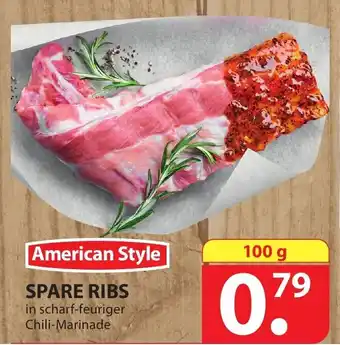 Famila Nord Ost American Style Spare Ribs 100g Angebot