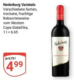 Globus Nederburg Varietals Angebot