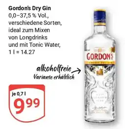 Globus Gordon's Dry Gin Angebot