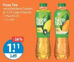 V Markt Fuze Tea Angebot