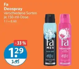 V Markt Fa Deospray Angebot