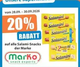 V Markt Salamini-Snacks Angebot