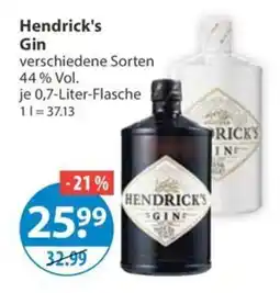 V Markt Hendrick's Gin Angebot