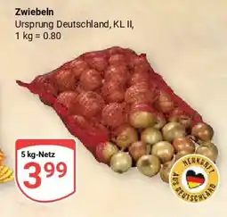 Globus Zwiebeln Angebot