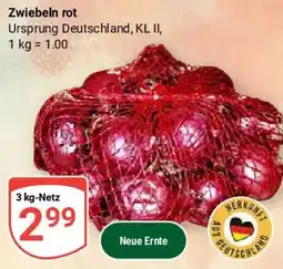 Globus Zwiebeln rot Angebot