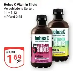 Globus Hohes C Vitamin Shots Angebot