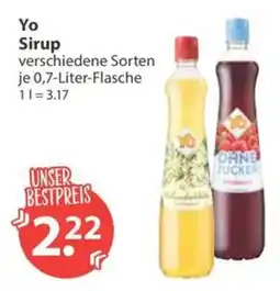 V Markt Yo Sirup Angebot