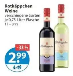 V Markt Rotkäppchen Weine Angebot