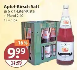 V Markt Apfel-Kirsch Saft Angebot