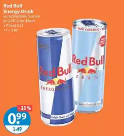 V Markt Red Bull Energy Drink Angebot