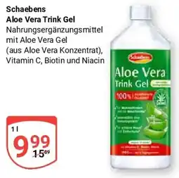 Globus Schaebens Aloe Vera Trink Gel Angebot