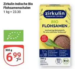 Globus Zirkulin Indische Bio Flohsamenschalen Angebot