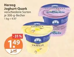 V Markt Herzog Joghurt-Quark Angebot
