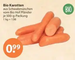 V Markt Bio Karotten Angebot