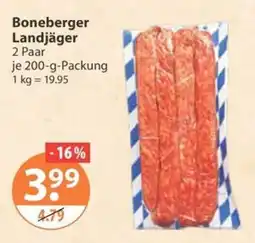 V Markt Boneberger Landjäger Angebot