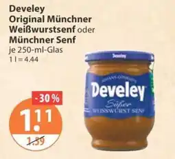 V Markt Develey Original Münchner Weißwurstsenf Angebot