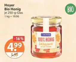 V Markt Hoyer Bio Honig Angebot