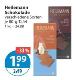 V Markt Heilemann Schokolade Angebot