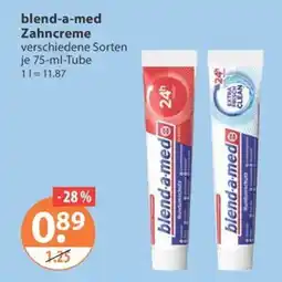V Markt blend-a-med Zahncreme Angebot