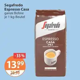 V Markt Segafredo Espresso Casa Angebot