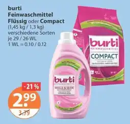 V Markt burti Feinwaschmittel Angebot