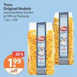 V Markt Tress Original Nudeln Angebot