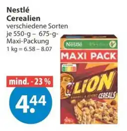 V Markt Nestlé Cerealien Angebot