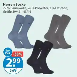 V Markt Herren Socke Angebot