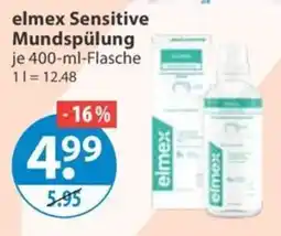 V Markt elmex Sensitive Mundspülung Angebot