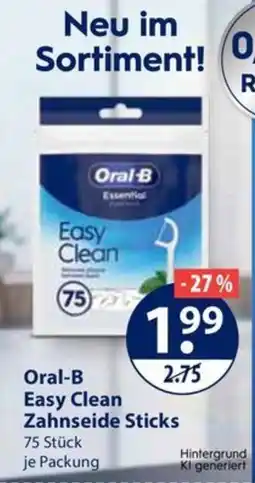V Markt Oral-B Easy Clean Zahnseide Sticks Angebot
