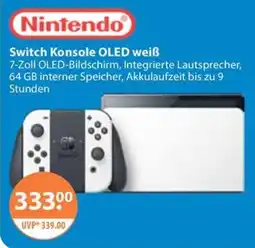 V Markt Nintendo Switch Konsole OLED weiß Angebot