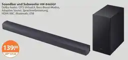 V Markt Soundbar und Subwoofer HW-B460GF Angebot