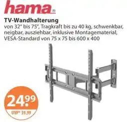 V Markt hama TV-Wandhalterung Angebot