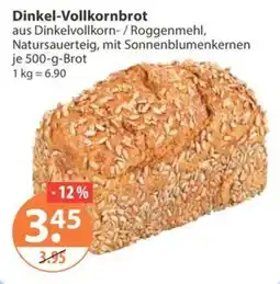 V Markt Dinkel-Vollkornbrot Angebot