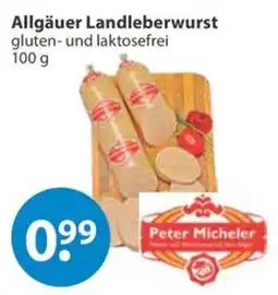 V Markt Allgäuer Landleberwurst Peter Micheler Angebot