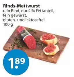 V Markt Rinds-Mettwurst Angebot