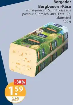 V Markt Bergader Bergbauern-Käse Angebot