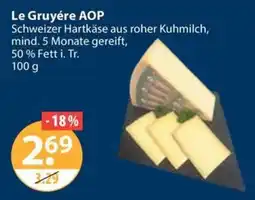 V Markt Le Gruyère AOP Angebot