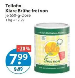 V Markt Tellofix Klare Brühe Angebot